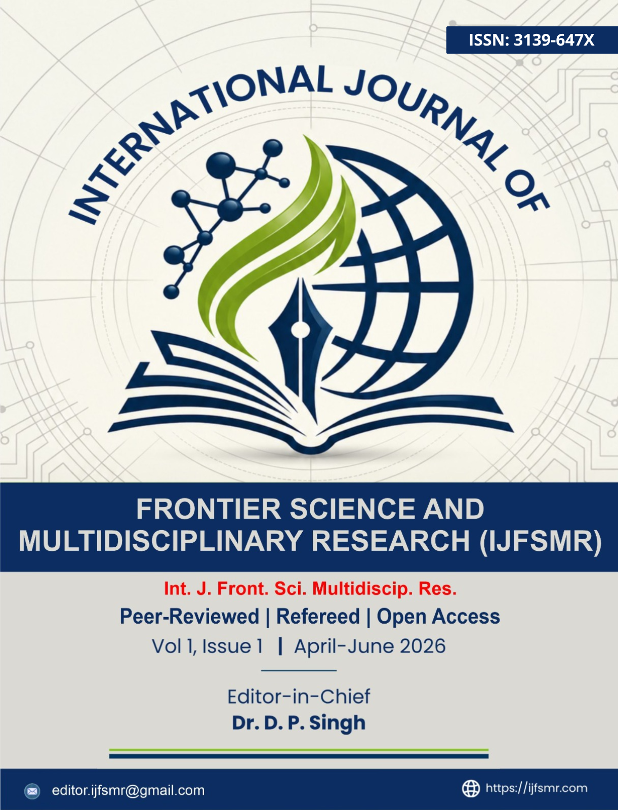 					View IJFSMR: Vol 1, Issue 1, April-June 2026
				